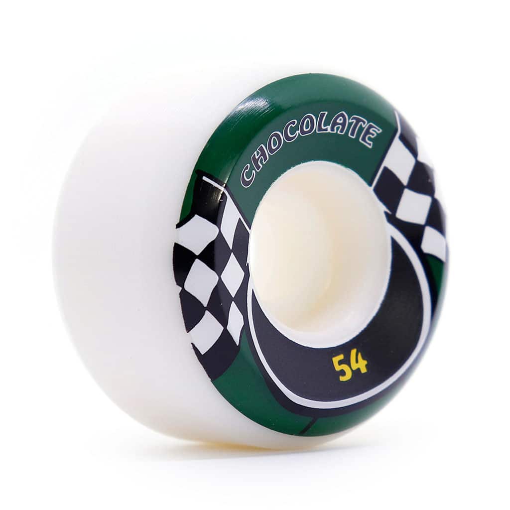 roda-Chocolate-Skateboards-Hecox-Conical-54mm-99A-Branca-2512 Roda Chocolate Hecox Conical 54mm 100a - Imagem 2