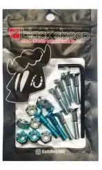 Parafuso De Base Black Sheep Premium Allen 25mm- Porca 10mm