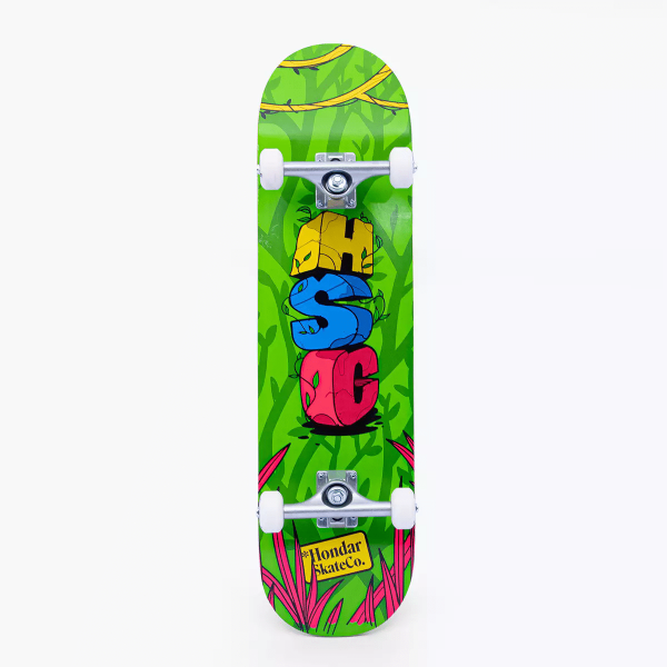 Skate Montado Hsc Iniciante Jingle - Verde