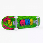 Skate Montado Hsc Iniciante Jingle - Verde - Imagem 5