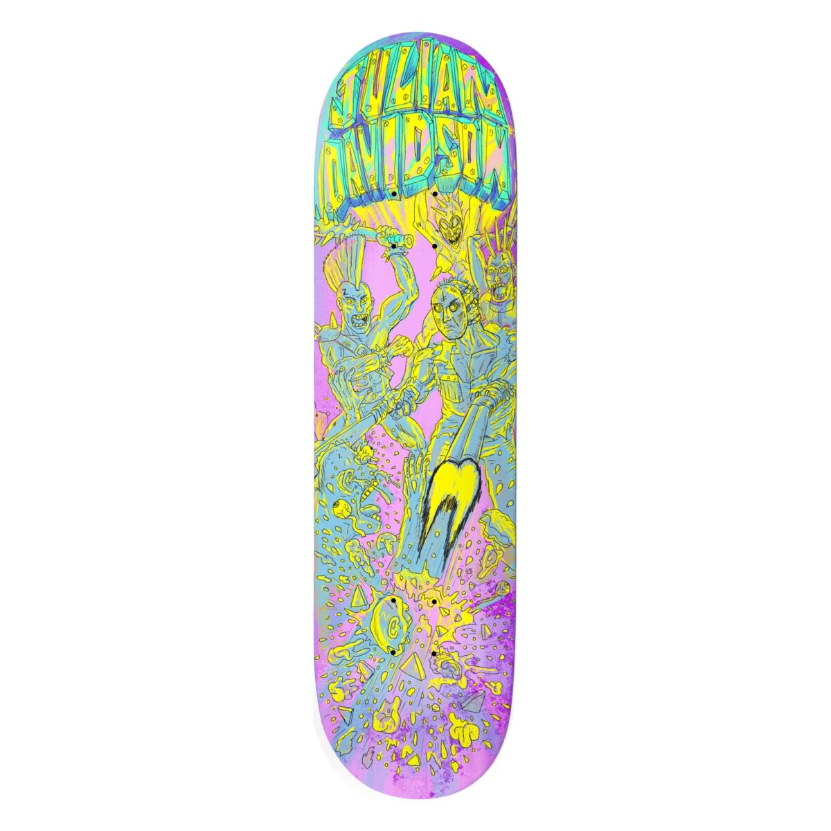 Shape Deathwish Deck Dystopia JU 8.0 - Imagem 1