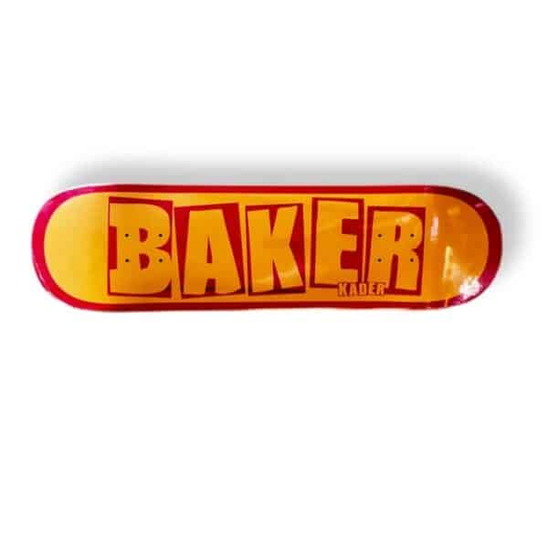 Shape Baker JF Brand Name Yellow/red 8.25