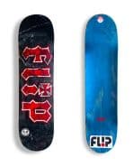 Shape FLIP Skateboards importado Thrashed Black 8.0 - 8.50