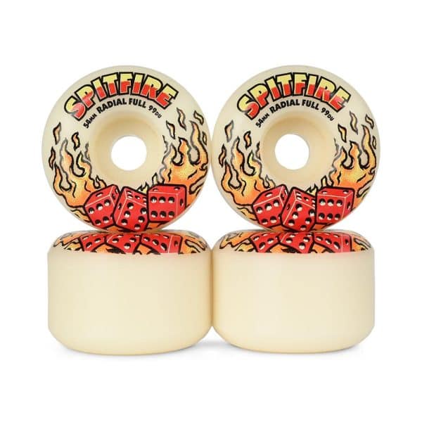 Spitfire Formula Four Hot Hand Radial Full 99D 54mm Wheels